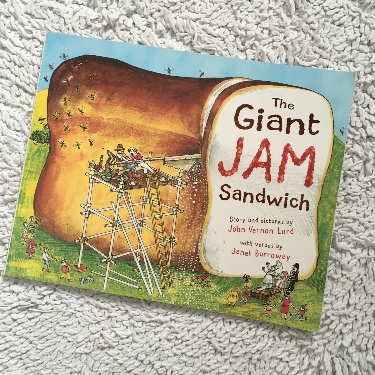 Great books for three year olds by Harrogate Mama, Giant Jam Sandwich
