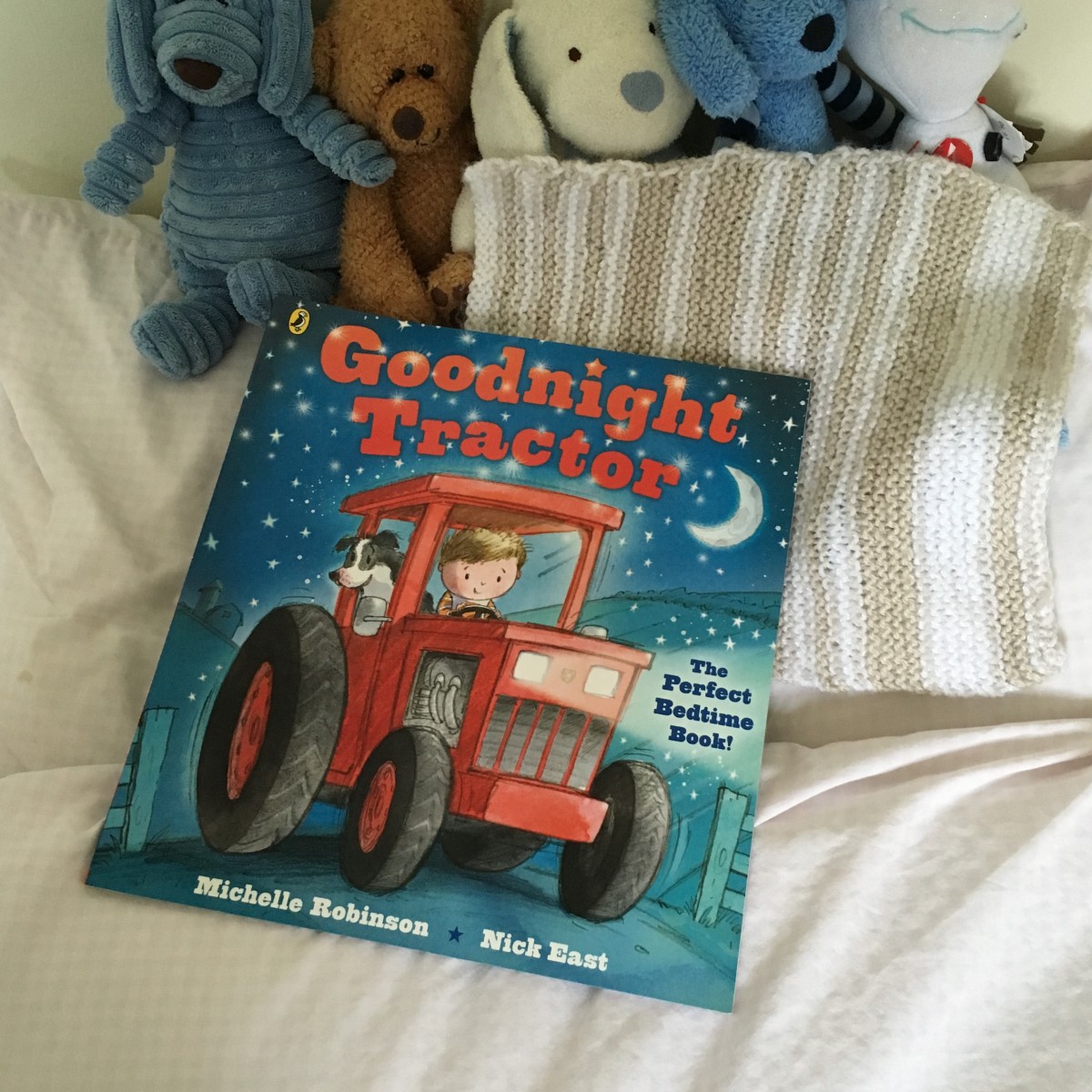 Great books for three year olds by Harrogate Mama, Goodnight Tractor