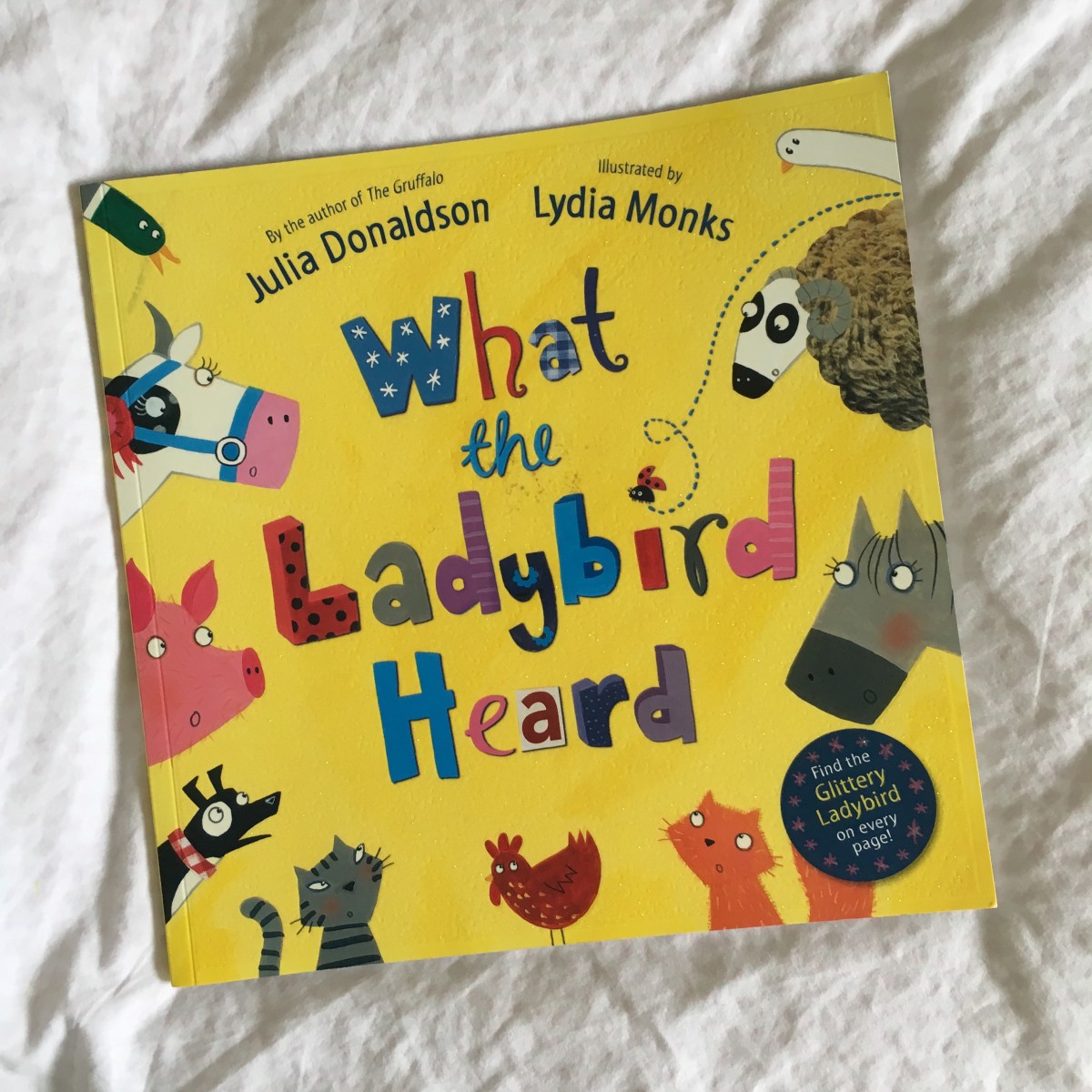 Great books for three year olds by Harrogate Mama. What the Ladybird Heard