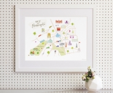 Win a bespoke map of Harrogate, from original hand-drawn illustrations