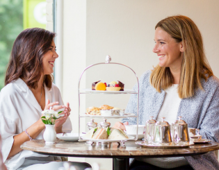 A photo shoot with Bettys for their new Afternoon Tea Menu