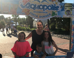 Great Water Park rides for Kids at Aquopolis, Spain