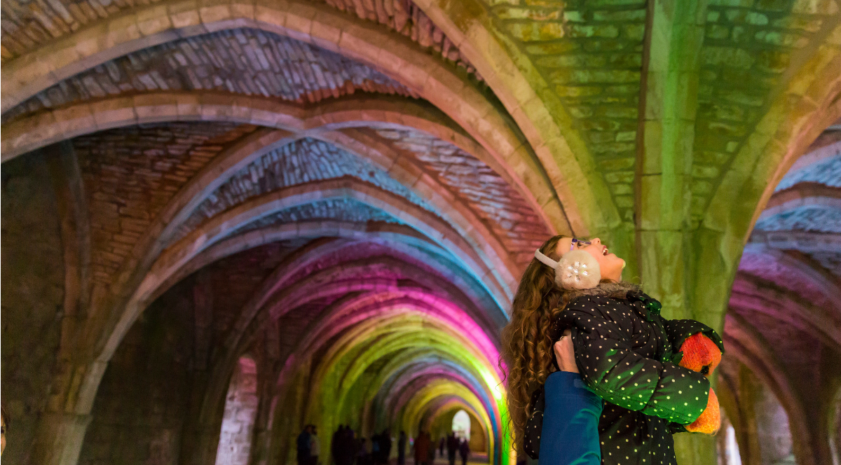Five ways to enjoy Fountains Abbey and Studley Royal this Festive