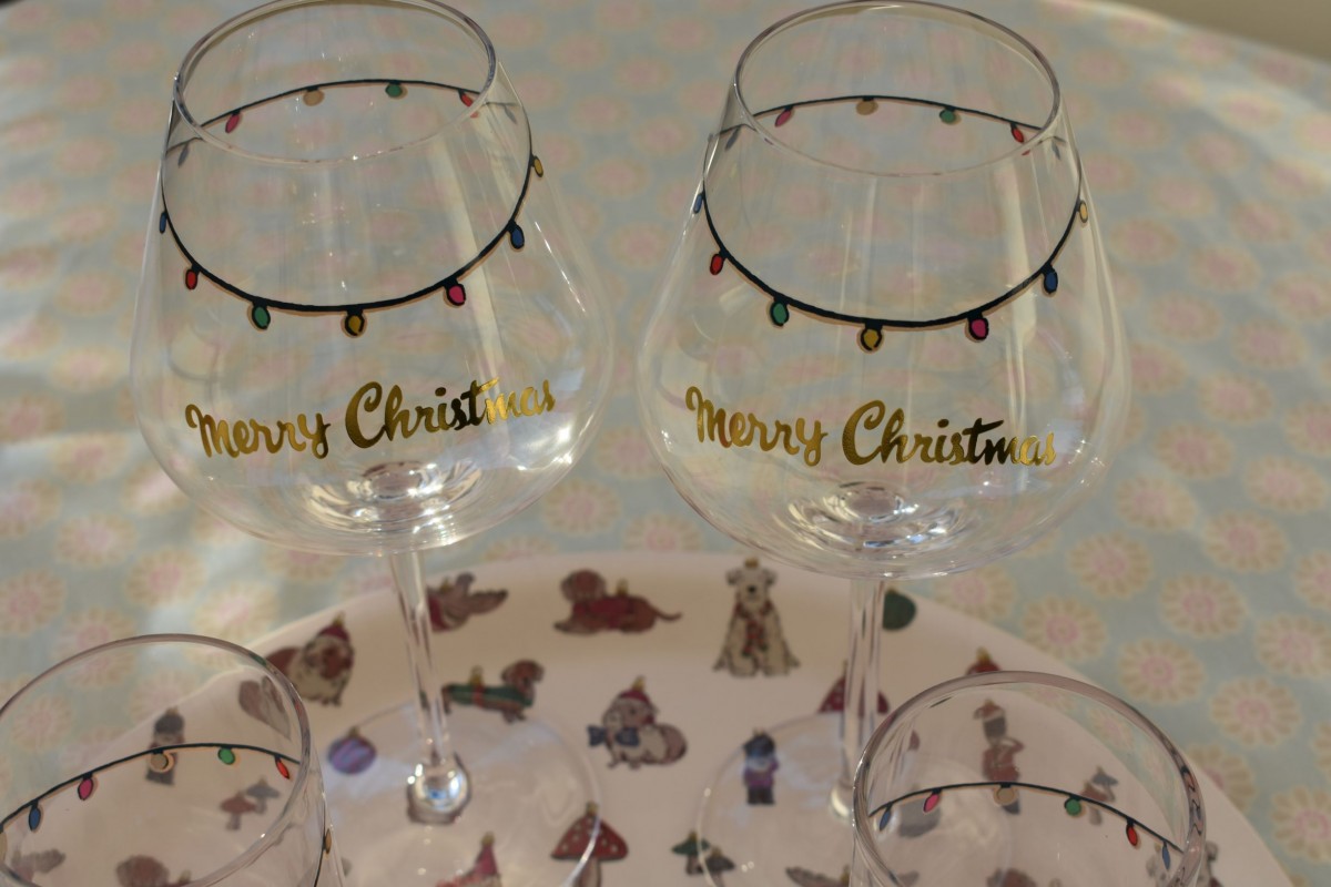 cath kidston wine glasses